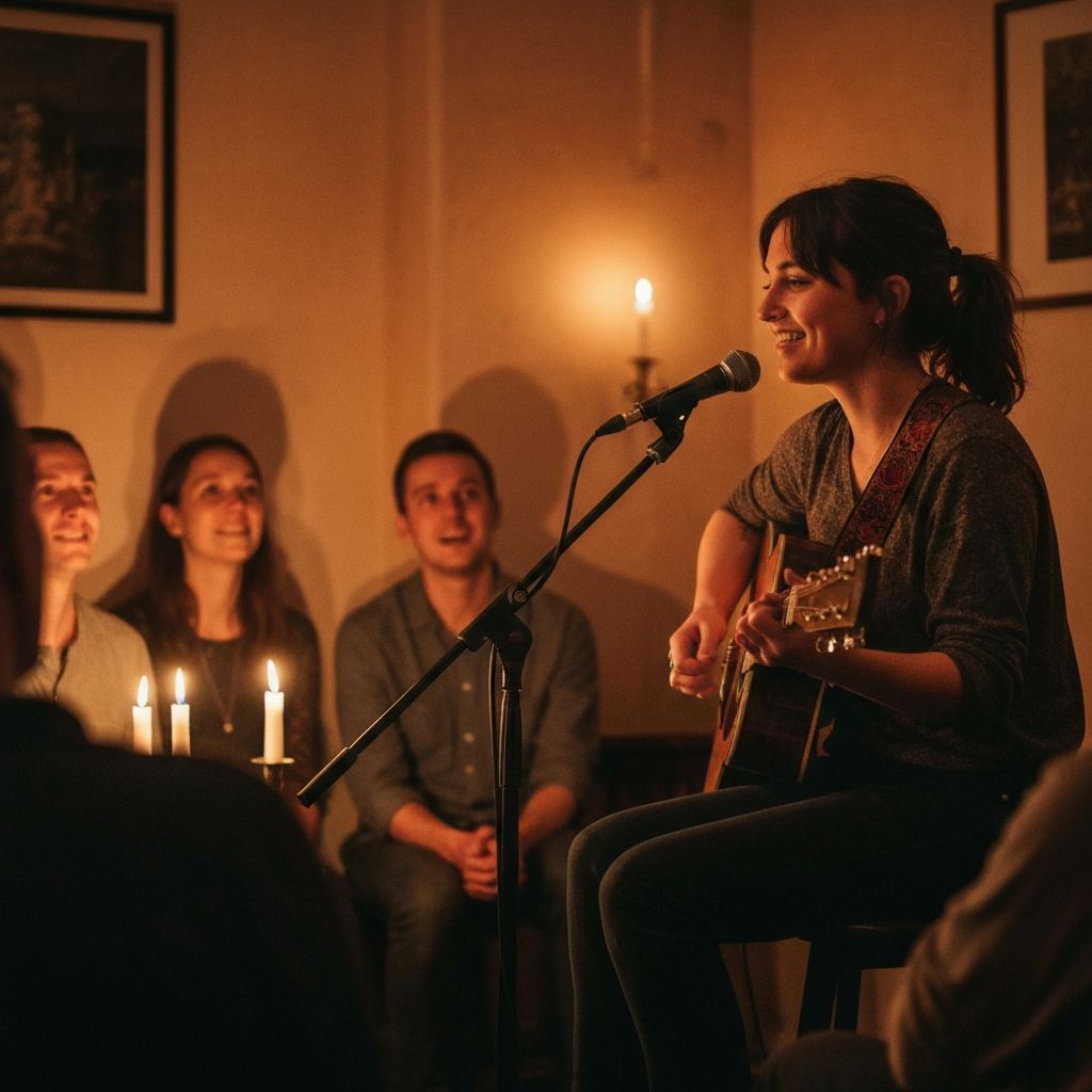 Acoustic nights at members-only venues