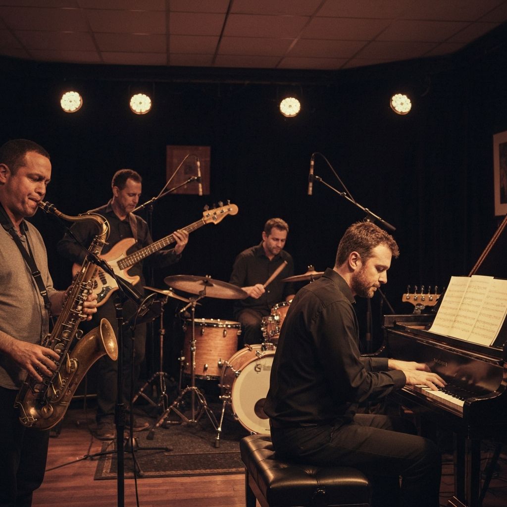 Late night session with @marcusthompson.keys